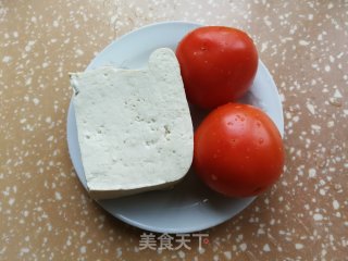 番茄豆腐汤的做法步骤：1