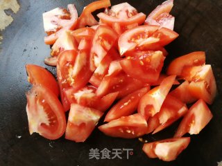 番茄豆腐汤的做法步骤：2