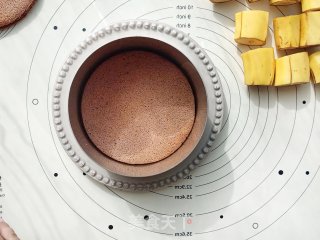 巧克力香蕉慕斯的做法步骤：14