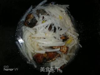 萝卜丝炒腊鱼的做法步骤：5