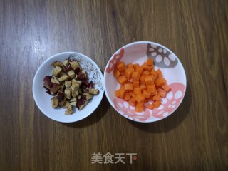 胡萝卜红枣燕麦粥的做法步骤：4