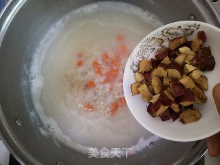 胡萝卜红枣燕麦粥的做法步骤：6