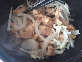 小炒鸡胸的做法步骤：5
