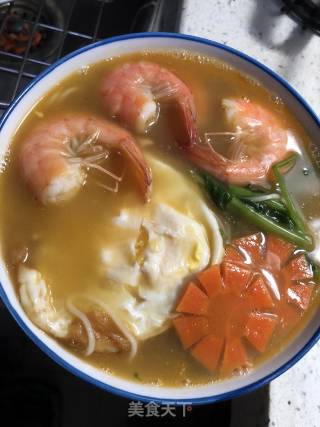 快手餐虾面的做法步骤：9