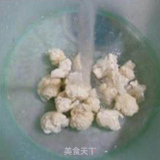 咖喱虾蛄花菜的做法步骤：4
