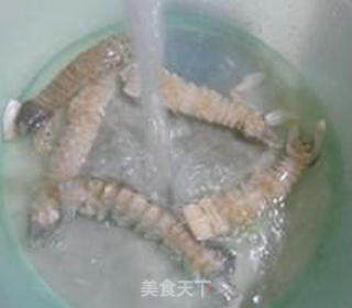 咖喱虾蛄花菜的做法步骤：5