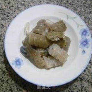 咖喱虾蛄花菜的做法步骤：6