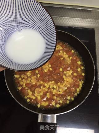 番茄西兰花浓汤的做法步骤：8