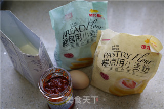 奶香桂花蛋饼的做法步骤：1