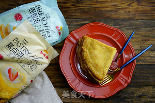 奶香桂花蛋饼的做法步骤：10
