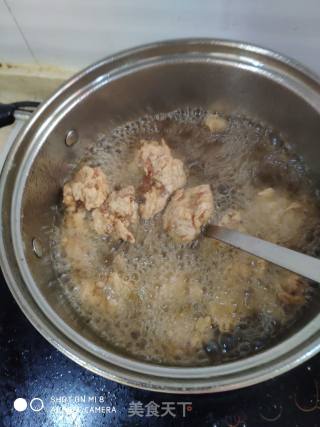 菠萝咕喽肉的做法步骤：6