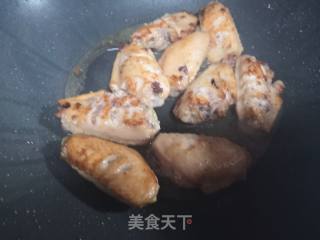 啤酒焖鸡中翅的做法步骤：3
