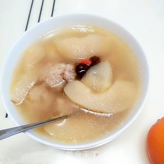 肉丸梨汤的做法步骤：9