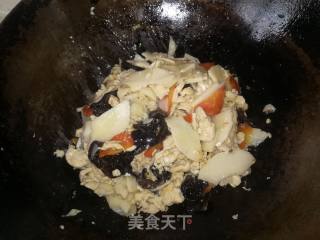 冬笋鸡片的做法步骤：6