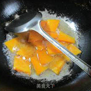 南瓜炒江白虾的做法步骤：8