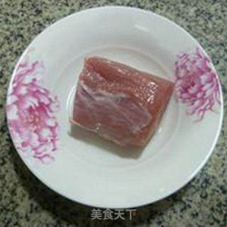 韭菜里脊肉炒冬笋的做法步骤：3