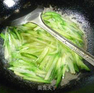 开洋炒青萝卜的做法步骤：6