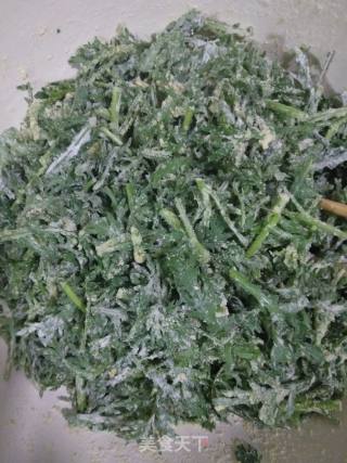 蒸茼蒿的做法步骤：6