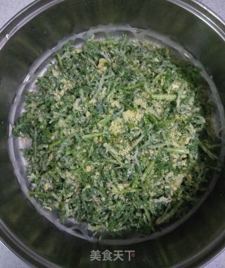 蒸茼蒿的做法步骤：7