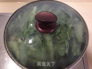 清炒甜麦菜的做法步骤：6