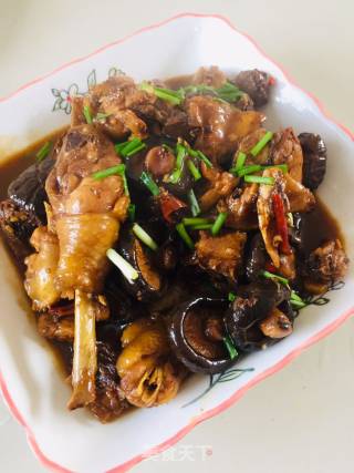 香菇烧鸡的做法步骤：11