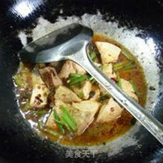 牛肉酱芹菜炒素鸡的做法步骤：12