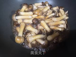 素炒松茸菇的做法步骤：4