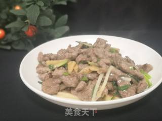 葱香牛肉的做法步骤：5