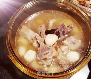 马蹄筒骨汤的做法步骤：6
