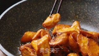 拔丝地瓜的做法步骤：5