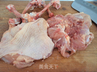 香菇鸡腿的做法步骤：2