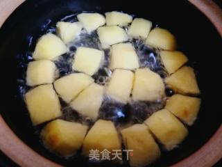 百合苹果糖水的做法步骤：6