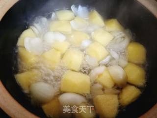 百合苹果糖水的做法步骤：8