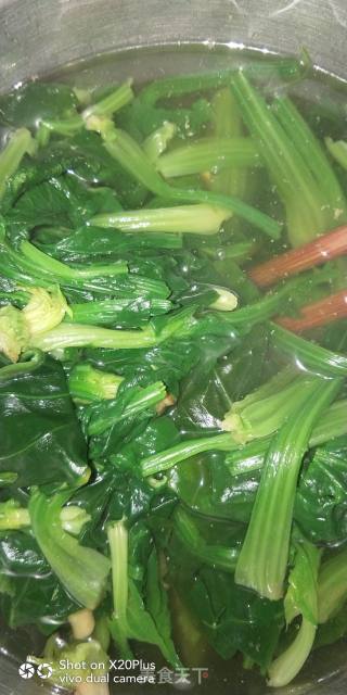 凉拌都干豆腐菠菜的做法步骤：4