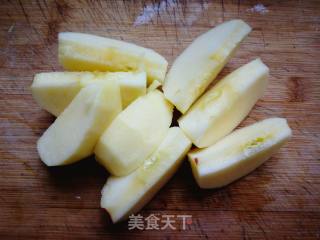 桂花苹果的做法步骤：2