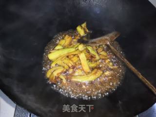 蚝油烧茄子的做法步骤：15