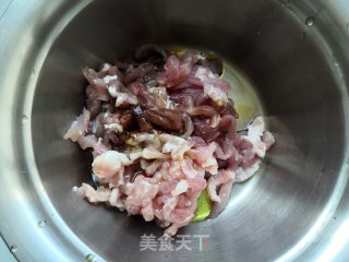 肉丝扒油菜的做法步骤：2