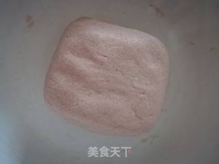红粘豆包的做法步骤：2