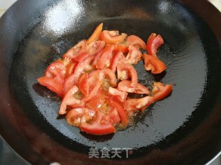 番茄香菇蛋汤的做法步骤：4