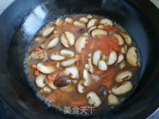 番茄香菇蛋汤的做法步骤：6