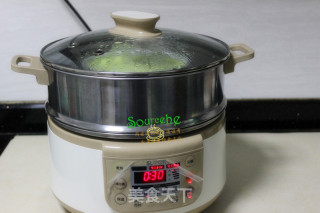 菠菜马拉糕的做法步骤：7