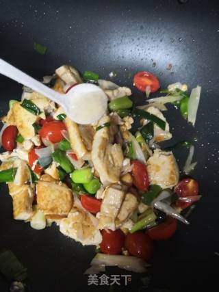 葱香豆腐的做法步骤：4