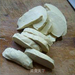 大葱小素鸡炒猪肺的做法步骤：5