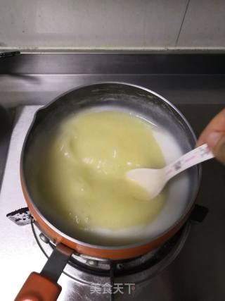 玉米糊糊的做法步骤：3