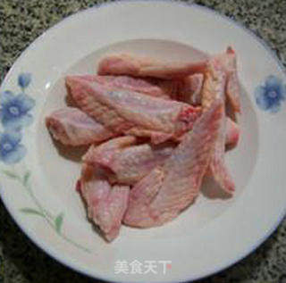 香菇鸡翅尖的做法步骤：2