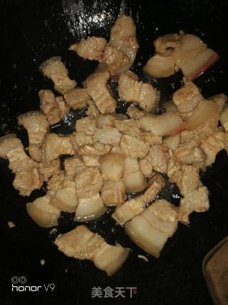 豆豉蒜苗五花肉的做法步骤：6