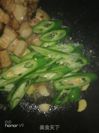 豆豉蒜苗五花肉的做法步骤：8