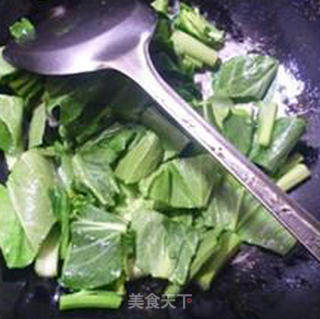 香菇脆油菜蕻粉丝的做法步骤：7