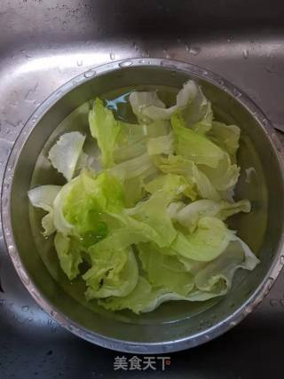 蚝油拌生菜的做法步骤：1
