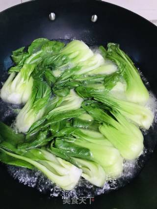 香菇小油菜的做法步骤：5